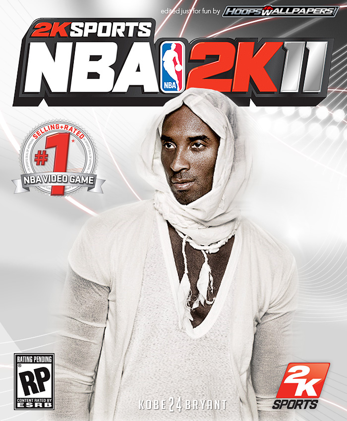 Here's another fake NBA 2K11 cover, this time it has Kobe Bryant's famous 