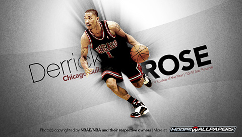 derrick rose wallpaper 2011. Tags: Derrick Rose, NBA,