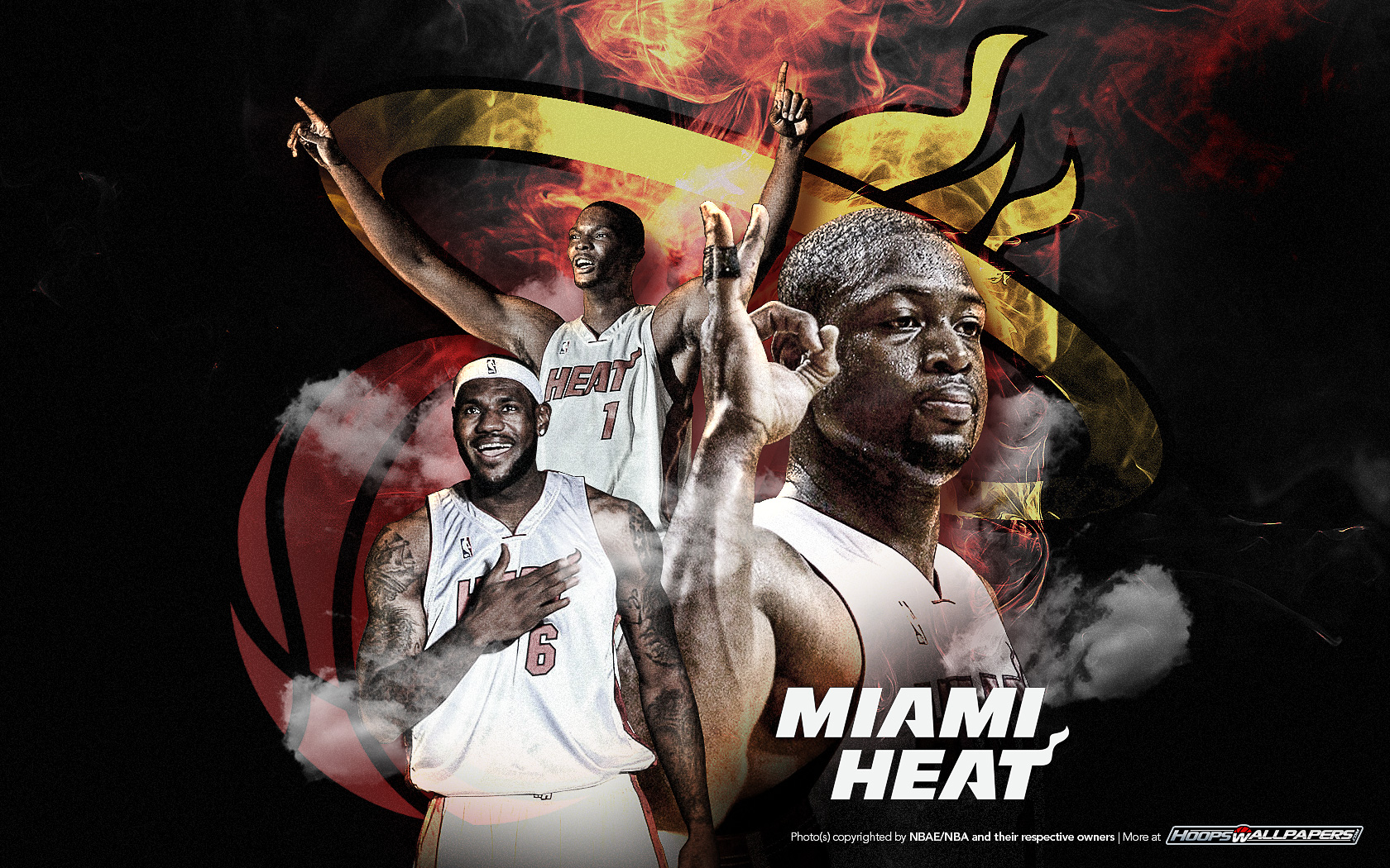 Miami Heat Wide Wallpaper