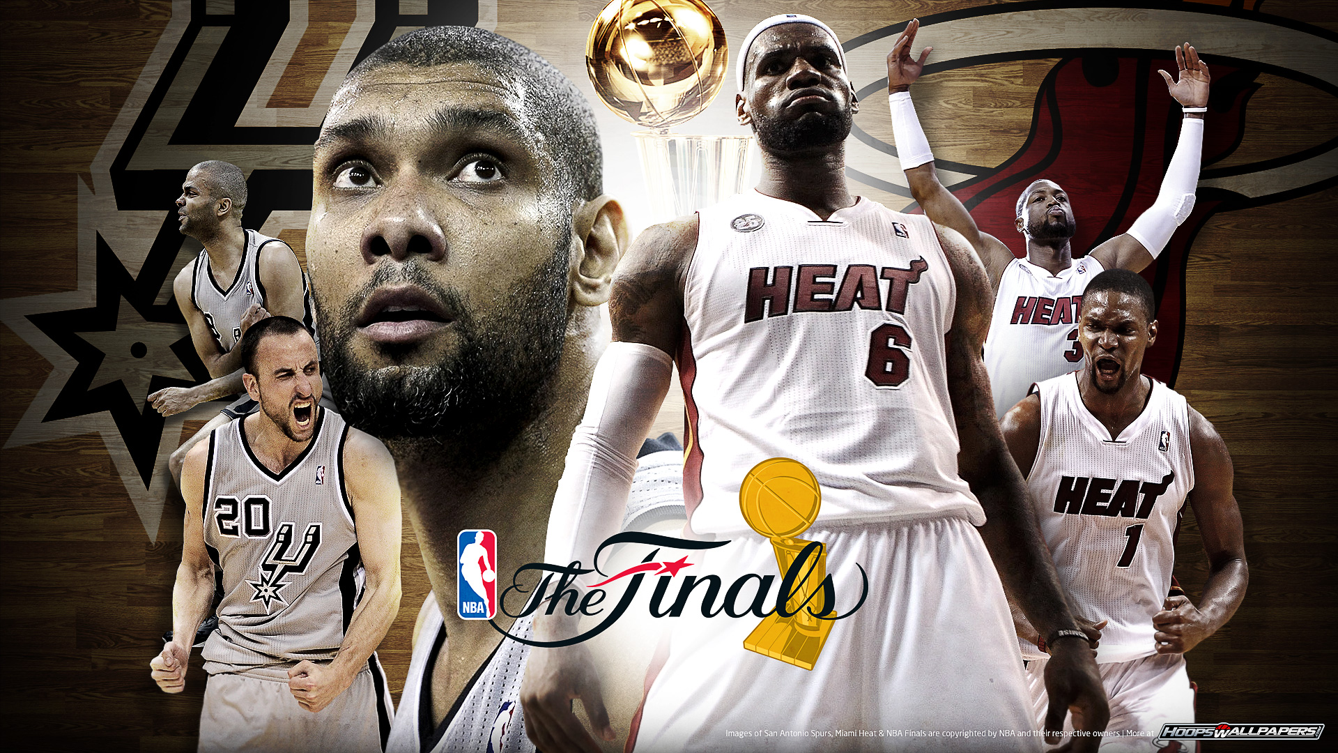 NBA Fever: San Antonio Spurs vs. Miami Heat~NBA Finals 20131920 x 1080
