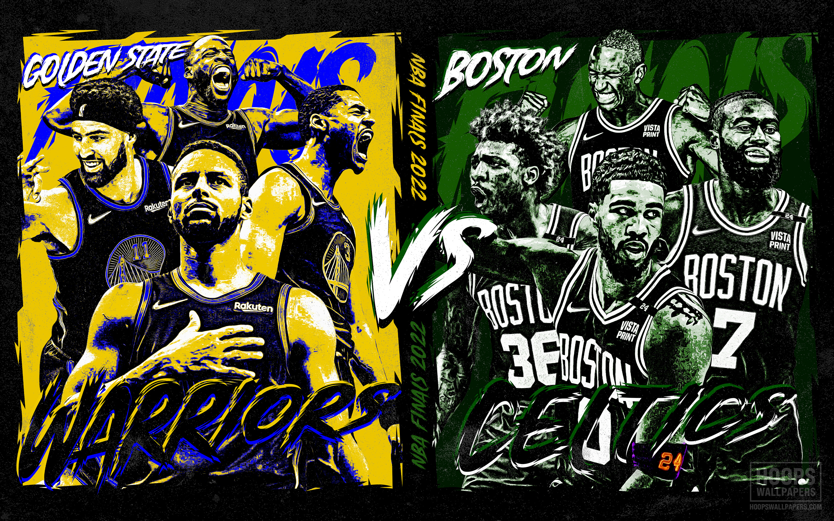 HD wallpaper: NBA, NBA Champion, Stephen Curry, Klay Thompson