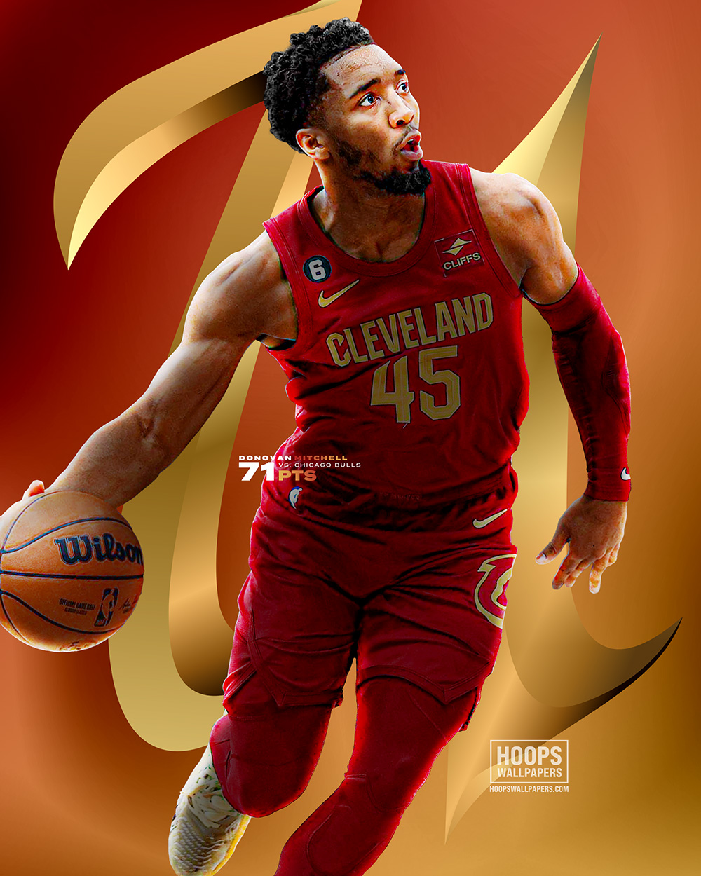 Donovan Mitchell MVP poster