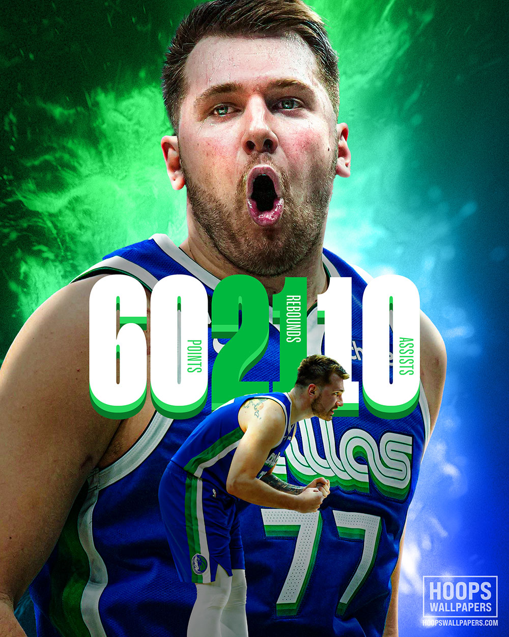 Luka Doncic MVP poster