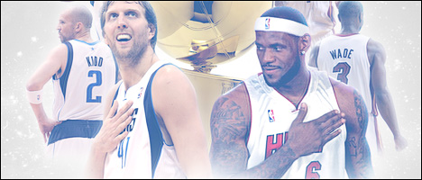 NBA Finals Miami Heat vs. Dallas Mavericks wallpaper