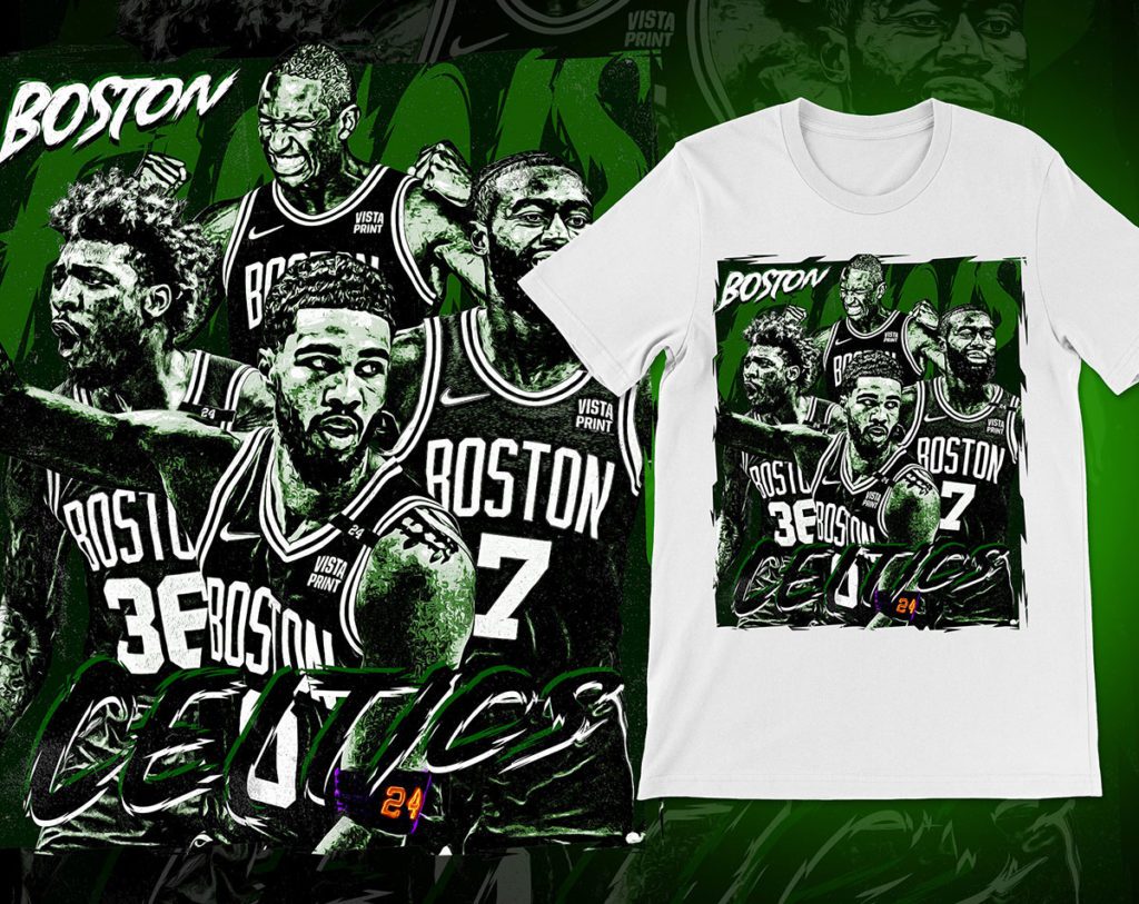 Al Horford Basketball Design Poster Celtics T-shirt